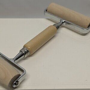 Double Ended Wooden Craft Roller - Ideal for Clay, Dough, Play-Doh & More